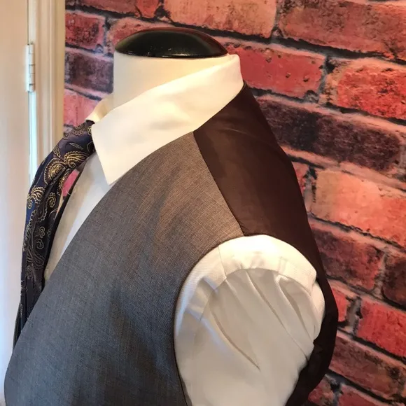 Elegant Tan Dress Vest