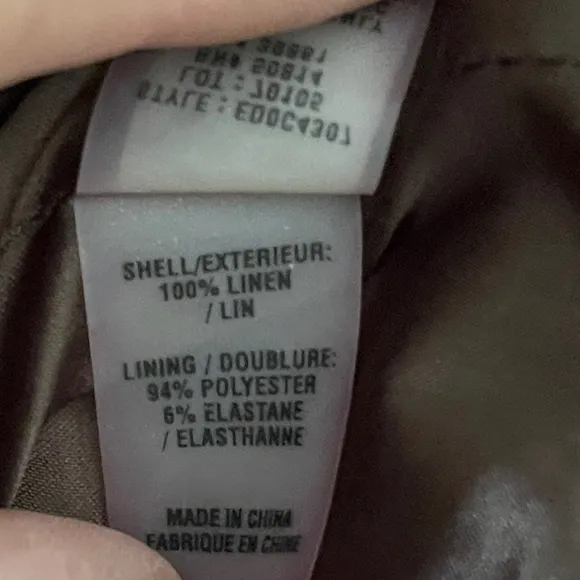 Elie‎ Tahari Linen A-Line Bohemian Midi Skirt 4