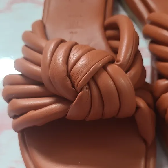 EUC Seychelles Simply the Best Terracotta Slide Sandals Sz 6.5