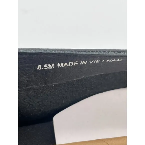 Everlane Flats Shoe Women Sz 8.5 Black Leather The Day Glove Flats Ballet Preppy