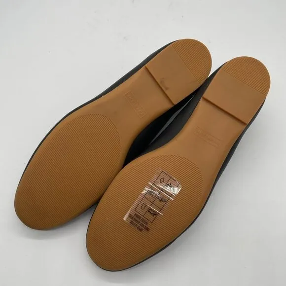 Everlane Flats Shoe Women Sz 8.5 Black Leather The Day Glove Flats Ballet Preppy