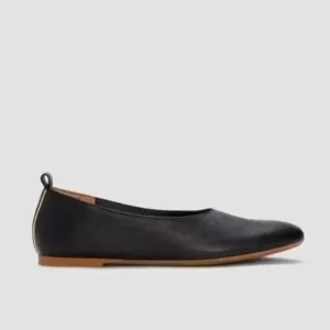 Everlane Flats Shoe Women Sz 8.5 Black Leather The Day Glove Flats Ballet Preppy