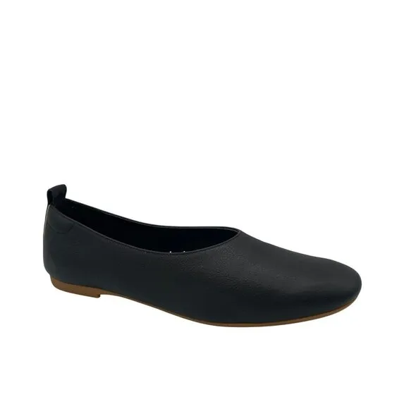 Everlane Flats Shoe Women Sz 8.5 Black Leather The Day Glove Flats Ballet Preppy