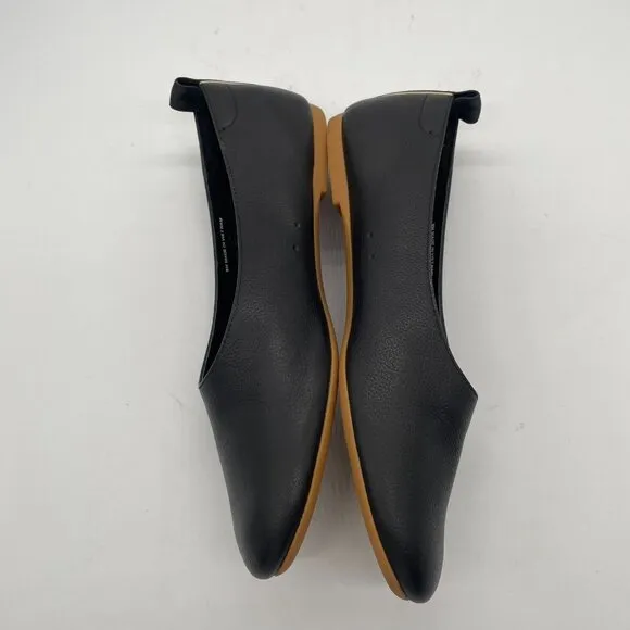 Everlane Flats Shoe Women Sz 8.5 Black Leather The Day Glove Flats Ballet Preppy