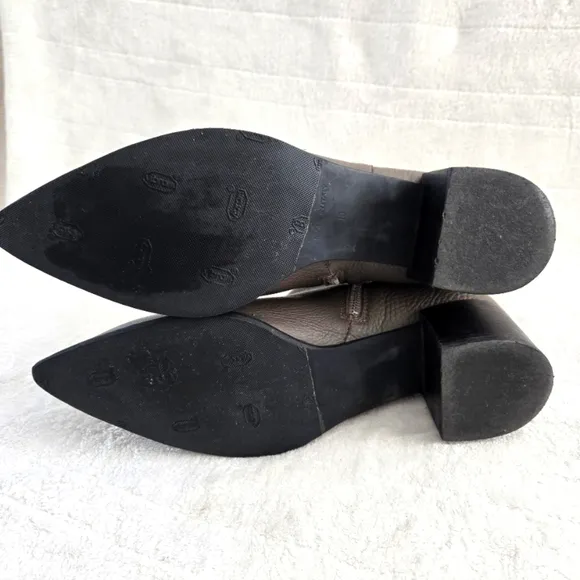 Everlane The Boss Ankle Boots Pointed Toe Dressy Minimalist Casual Booties Sz 10