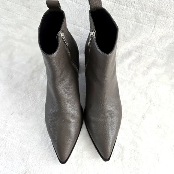 Everlane The Boss Ankle Boots Pointed Toe Dressy Minimalist Casual Booties Sz 10