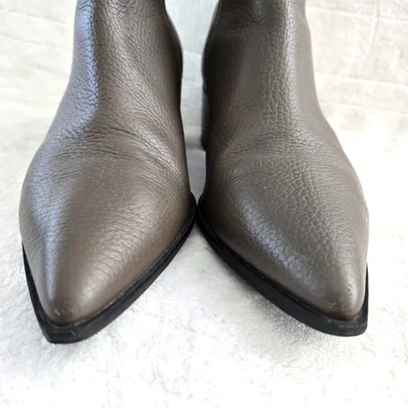Everlane The Boss Ankle Boots Pointed Toe Dressy Minimalist Casual Booties Sz 10