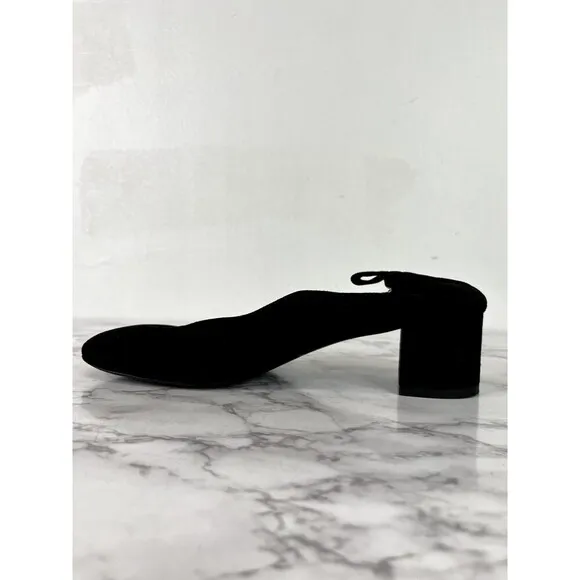 Everlane Women's The Italian Leather Black Heel Size 7.5
