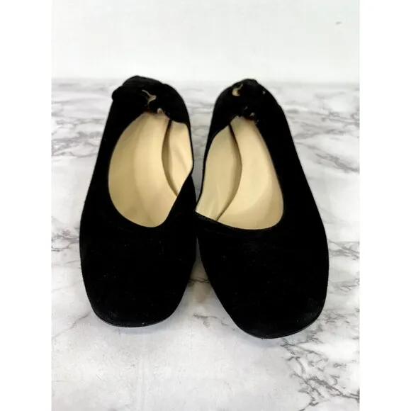 Everlane Women's The Italian Leather Black Heel Size 7.5