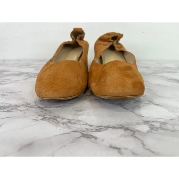 Everlane Women's The Italian Leather Cognac Heel Size 8