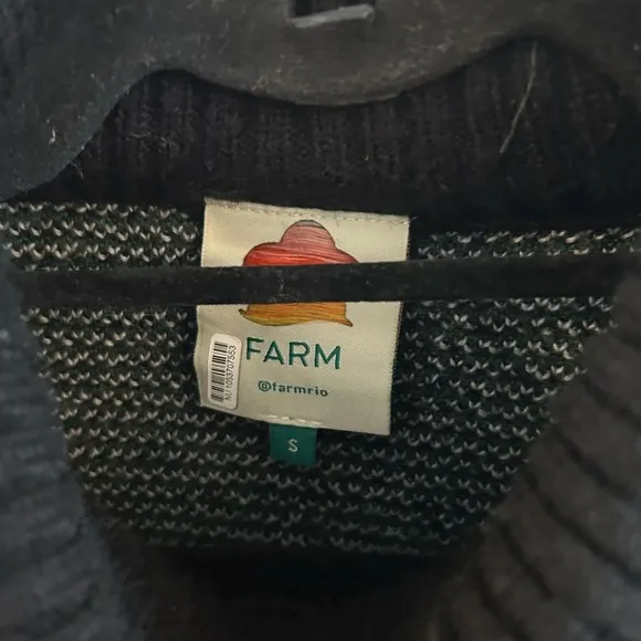 Farm Rio Mystic Scarf Sweater Dress