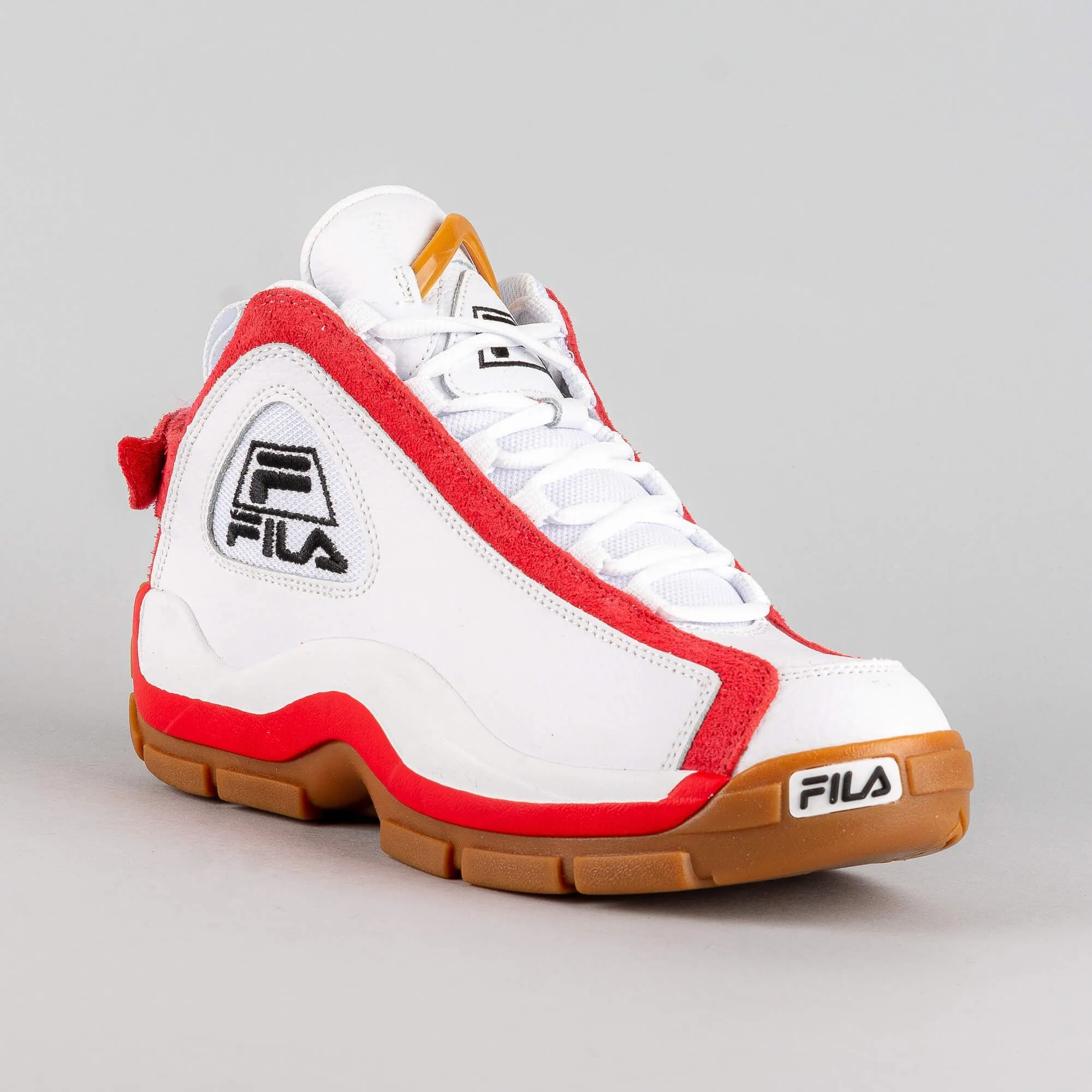 FILA GRANT HILL 2 EURO BASKET mid White-Fila Red
