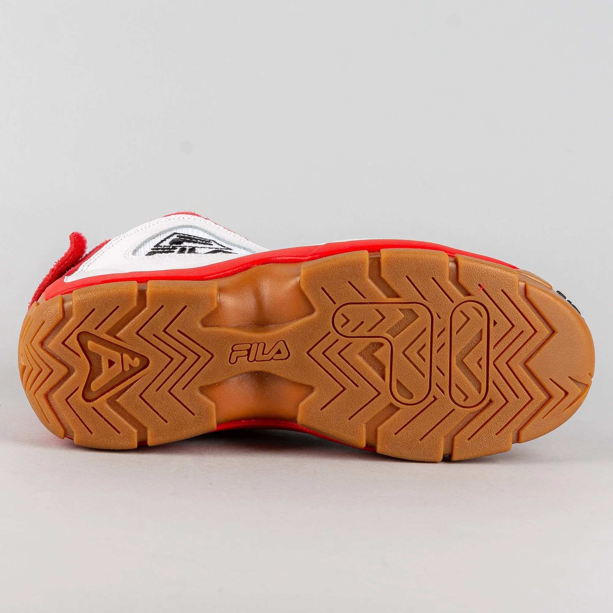 FILA GRANT HILL 2 EURO BASKET mid White-Fila Red