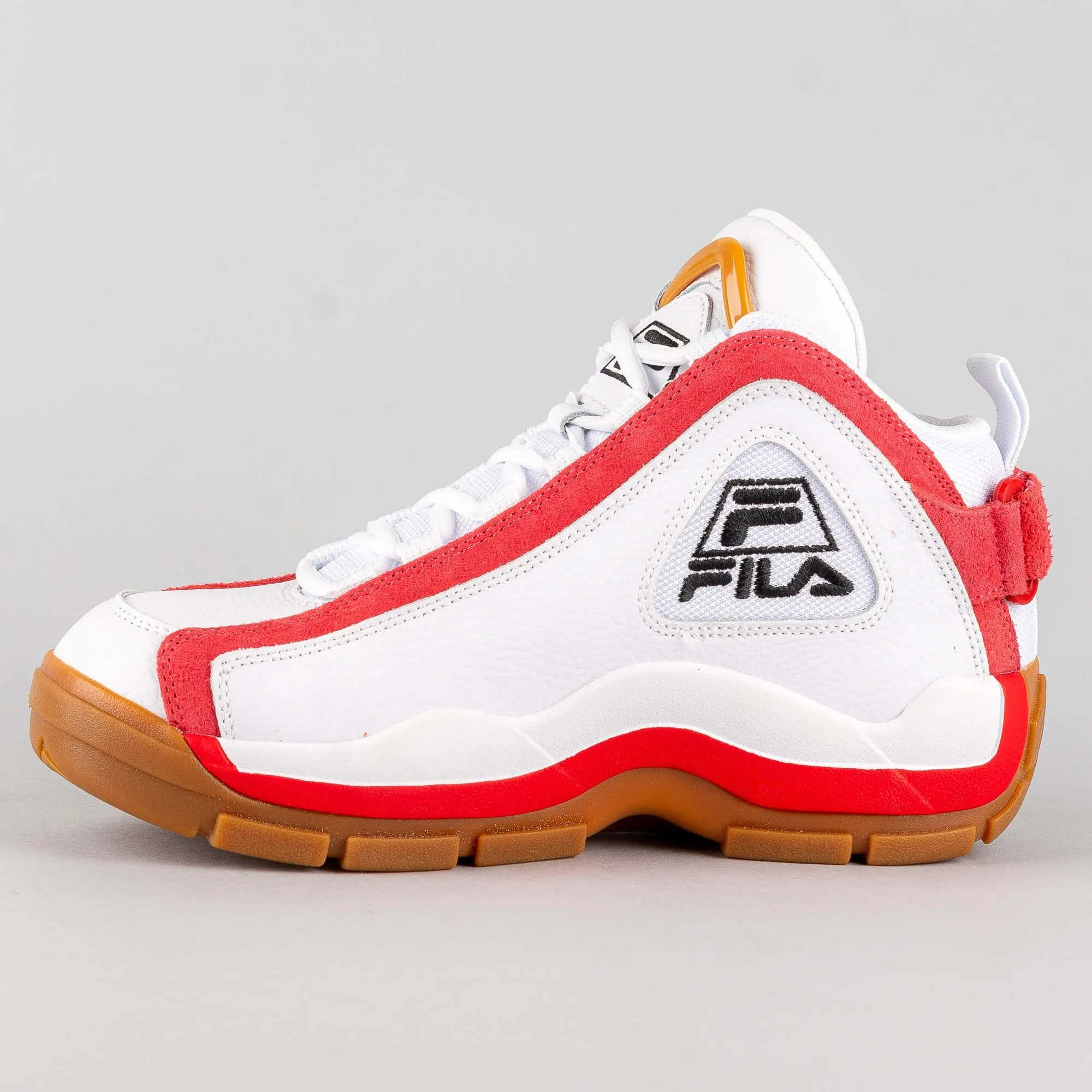 FILA GRANT HILL 2 EURO BASKET mid White-Fila Red
