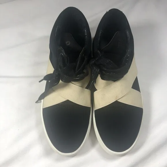 Filling Pieces Sneakers Women Size‎ 6.5 36 EU Crisscross Strap Black