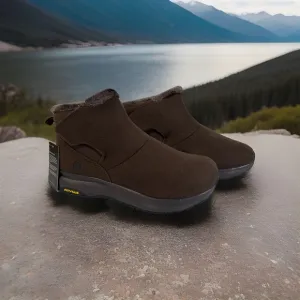 FitVille CozyCore Winter Boots V9 Dark Oak Men Size 12EW