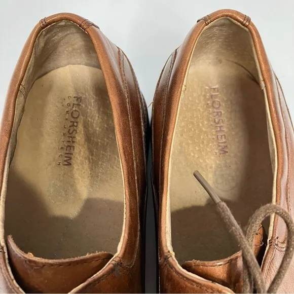 Florsheim brown leather dress shoes size 11