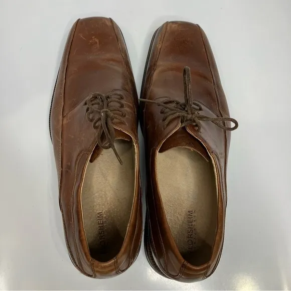 Florsheim brown leather dress shoes size 11