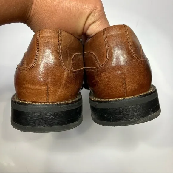 Florsheim brown leather dress shoes size 11
