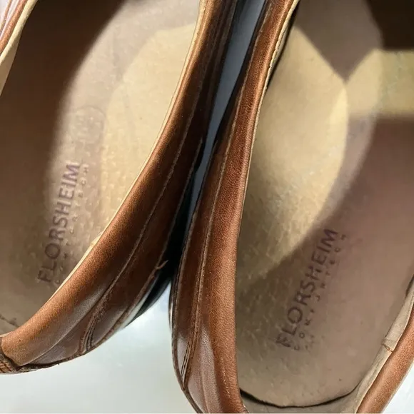 Florsheim brown leather dress shoes size 11