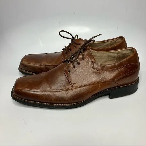 Florsheim brown leather dress shoes size 11