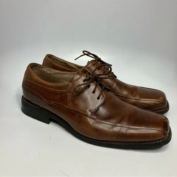 Florsheim brown leather dress shoes size 11