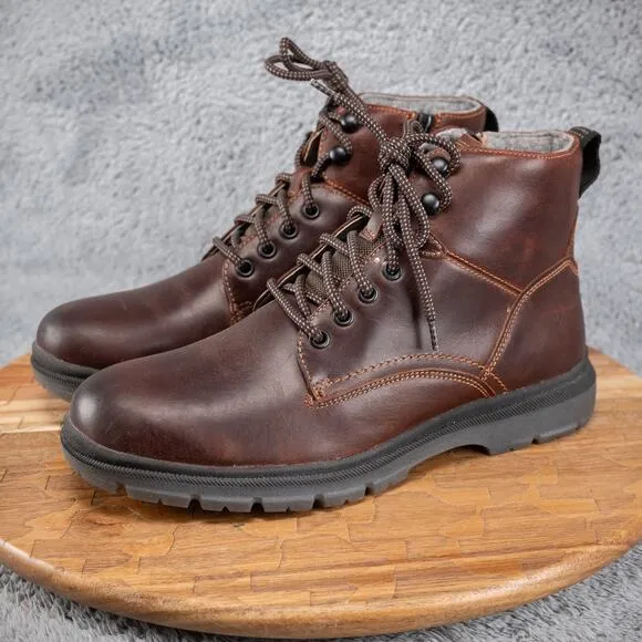 Florsheim Lookout Plain Toe Boot 13396-200-M Mens Brown Casual Dress Boots 7.5 M