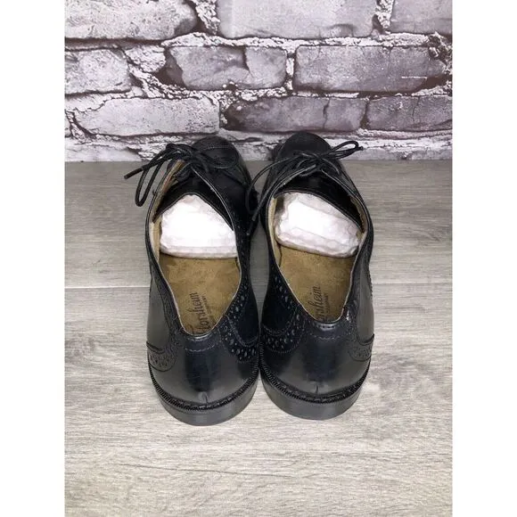 Florsheim Black Leather Wingtip Lace Up Dress Shoes Men Sz 12D US/45EU