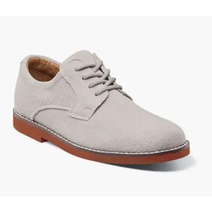 Florsheim Kearney Jr. Uniform Oxford Dress Shoes, Youth 6 Suede Leather Oatmeal