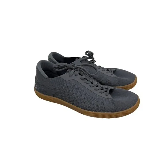 Flux Adapt Trainer Gray Knit Low Top Lace Athletic Sneakers Shoes Mens size 10.5