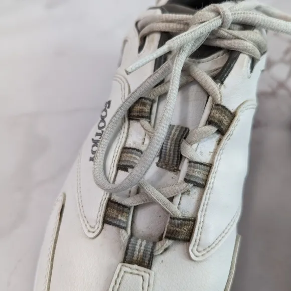 FootJoy White Golf Shoes Size 9.5 M Sneakers Men Greenjoys 45396