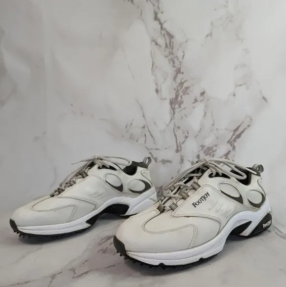 FootJoy White Golf Shoes Size 9.5 M Sneakers Men Greenjoys 45396