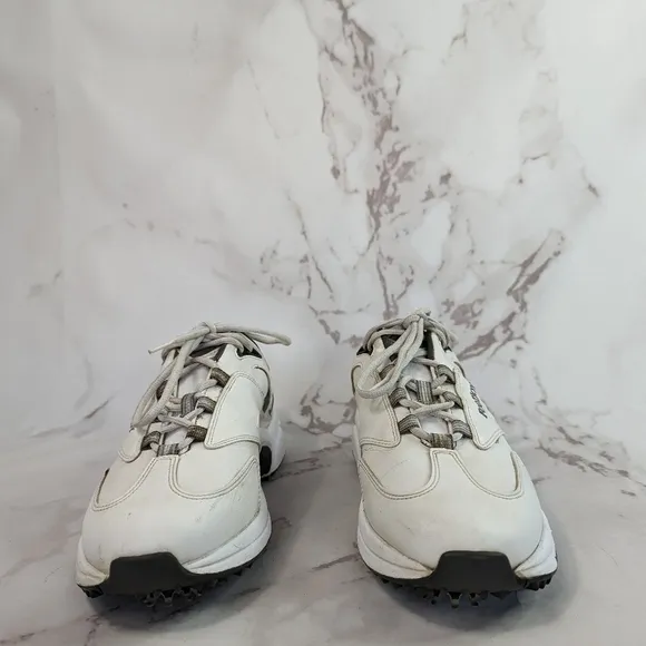 FootJoy White Golf Shoes Size 9.5 M Sneakers Men Greenjoys 45396