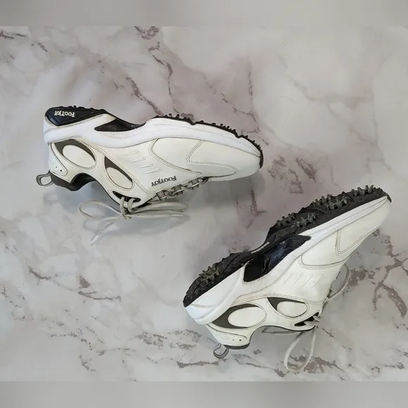 FootJoy White Golf Shoes Size 9.5 M Sneakers Men Greenjoys 45396
