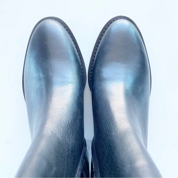 FRANCO SARTO Colt Black Leather Ankle Boots NEW