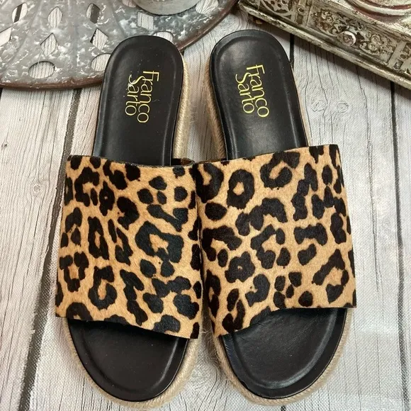 Franco Sarto | Leopard Print Sandals