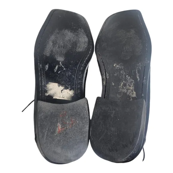 FRATELLI Shoes Mens Leather Size 10 M Square Toe Black Fratelli Footwear Dress