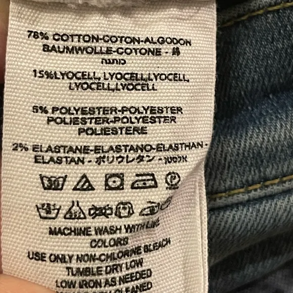 FREE PEOPLE BUTTON UP JEANS 25 | EUC OR NWOT