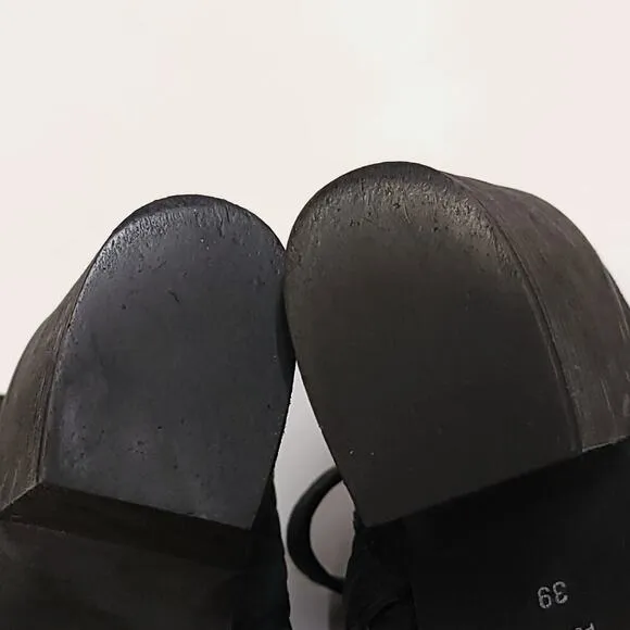 Free People Carrera Heel Boot Size 39 8.5 Slate Womens Shoe Shoes Heels Bootiez