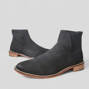 Free People Century Bootie Oiled Nubuck Leather Ankle Boots Size 40