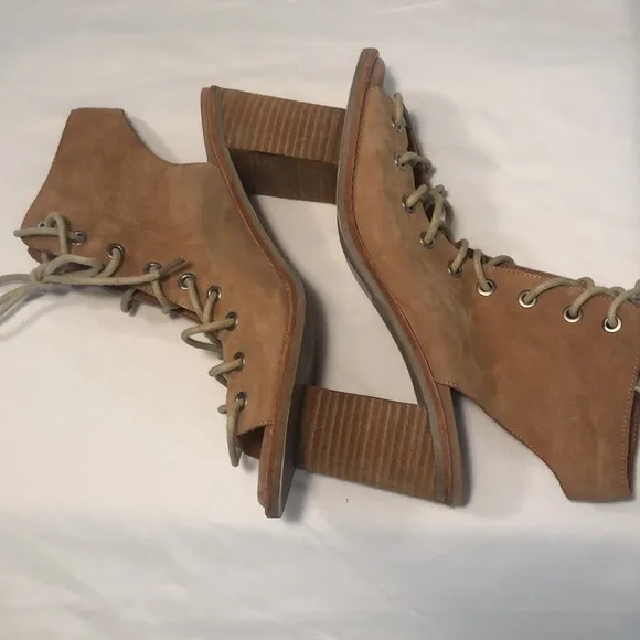Free People n Jeffrey Campbell Collab Leather Heeled Sandals Size 8