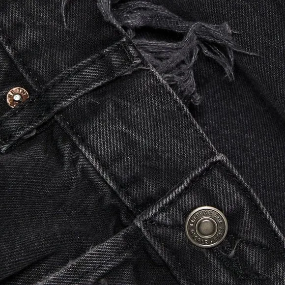 Free People We The Free Lasso Jeans in Washed Black