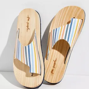 Free People-Woodlands Platform Clog Sandals