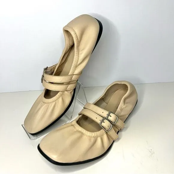 Free People Gemini Ballet Flat Tulle Pink Size 7.5 New In Box