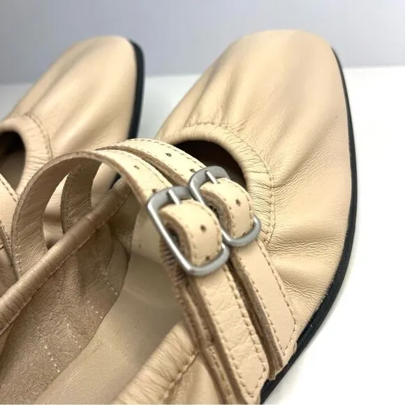 Free People Gemini Ballet Flat Tulle Pink Size 7.5 New In Box