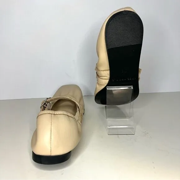 Free People Gemini Ballet Flat Tulle Pink Size 7.5 New In Box