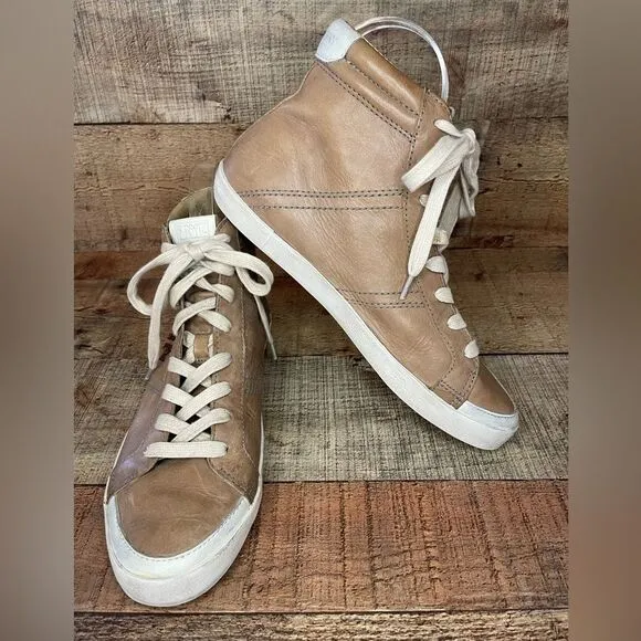 Frye 70047 Dylan High-Calf/GRY High Lace-up casual Sz 9M Boots