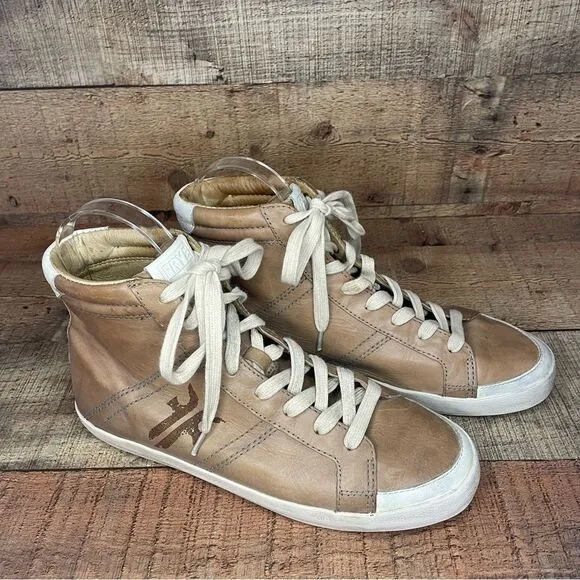 Frye 70047 Dylan High-Calf/GRY High Lace-up casual Sz 9M Boots