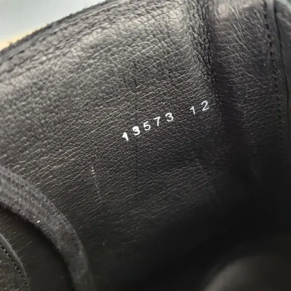 Frye Brayden Mens 10 D Black Leather Zip Casual Chukka Boots Dress Bal 87979
