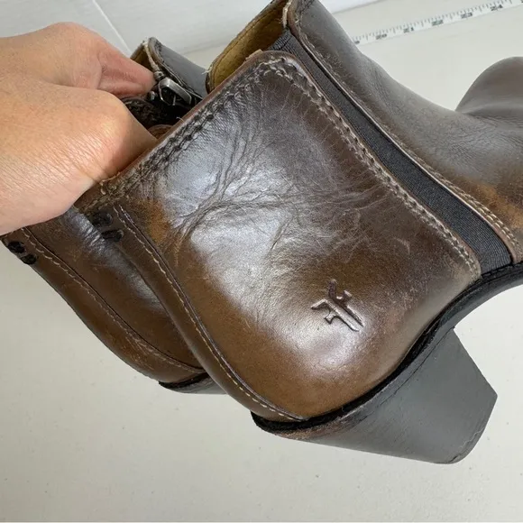 Frye Women's Mustang Gore Shootie Boots Booties Size 7.5 Made in Mexico